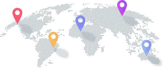 Zenders van over de hele wereld